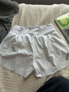 Gymshark White Athletic Shorts